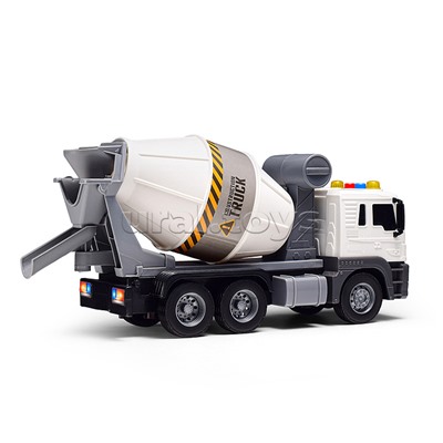 Машина "Бетономешалка" 1:16 (свет, звук) в коробке