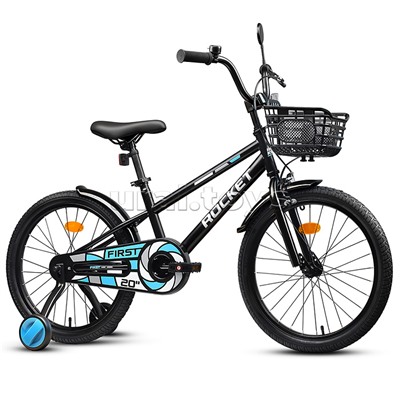 Велосипед 20" Rocket First, цвет черный