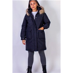 Куртка удлиненная с капюшоном натуральный мех арт. 619 НАТАЛИ, 1071294