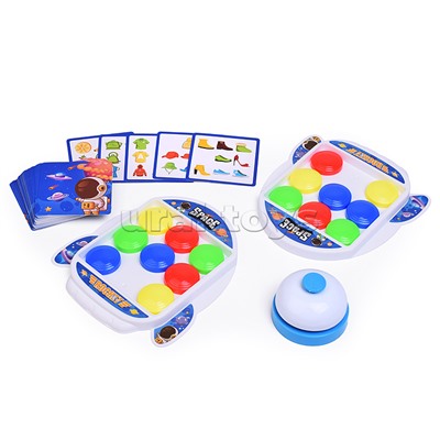 Игра настольная "Space push ball" в коробке