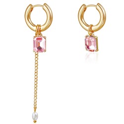 Серьги с замком кольцо арт. 22 7580 (id 288827)