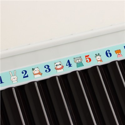 Пан-флейта Music Life 18 трубок, черная, C, 26×25 см