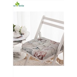 Подушка для мебели из рогожки 40*40см НАТАЛИ, 981060