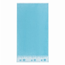 Полотенце махровое Love Life «Winter dream» 70×130 см, голубой, 100% хл, 400 г/м²