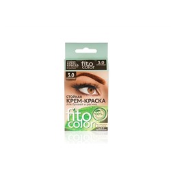 Fito Color Стойкая крем-краска для бровей и ресниц 3.0 Коричневый