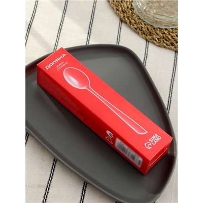 Набор ложек столовых 6 шт, 19,3 см Доляна "Верона" толщина 2 мм