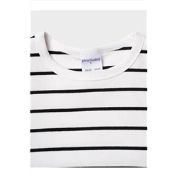 Фуфайка трикотажная для девочек (футболка) PLAYTODAY, 1240217