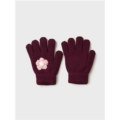 Перчатки трикотажные для девочек