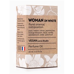Парфюмерное масло женское VEGAN.Love.Studio Woman In White, 15 мл (по мотивам Donna Trussardi (Trussardi)