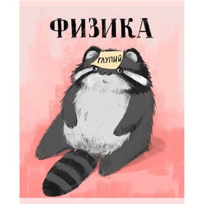 Тетрадь 48л "Манул Манулыч" по физике ТТК489319 Эксмо