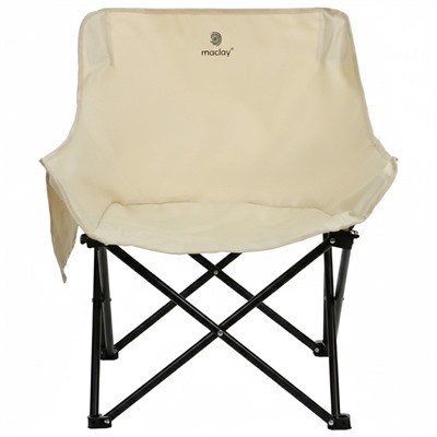 Кресло складное maclay, 65×58×66 см, до 120 кг, цвет бежевый
