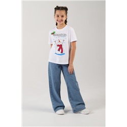 Фуфайка (футболка) для девочки Карнавал-1