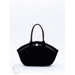 Сумка женская кожаная 2346YF black Polina&Eiterou