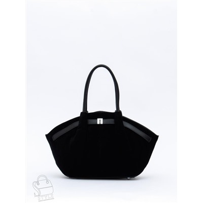 Сумка женская кожаная 2346YF black Polina&Eiterou
