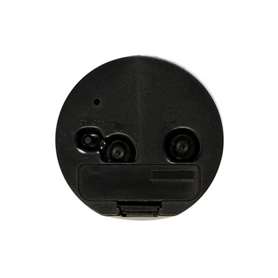 Будильник-часы настольные «Классика», 8×8 см, от батарейки АА, чёрный