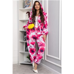 Костюм Бомба стиля (розово-голубой) К13141-6М