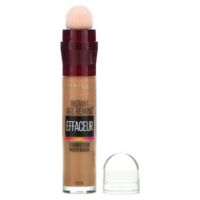Maybelline, Instant Age Rewind, антивозрастной консилер для маскировки темных кругов под глазами, оттенок 144 карамель, 6 мл (0,2 жидк. унции)