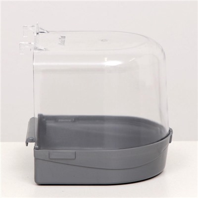 Купалка для птиц, 145×136×140, серебро