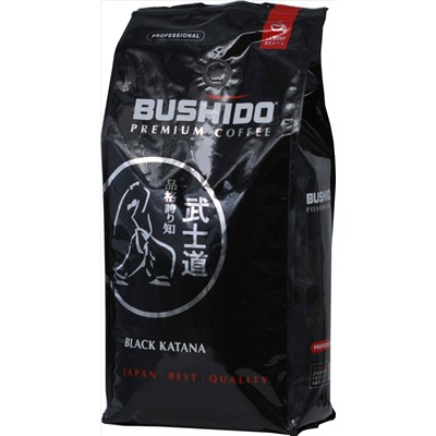 BUSHIDO. Black Katana (зерновой) 1 кг. мягкая упаковка