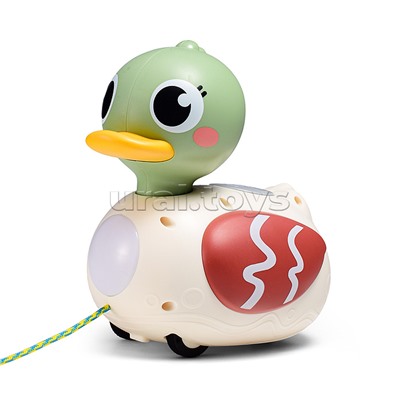 Утка "Мама с малышом" на батар.  в коробке