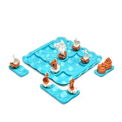 Настольная игра "Пиратские корабли" в коробке