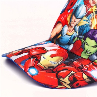 Кепка детская для мальчика, размер 52-54, Мстители