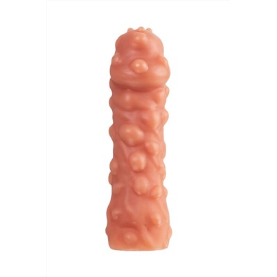 Насадка на фаллос с крупными бугорками Cock Sleeve 003 Size L - 17,6 см.