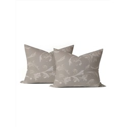 Комплект наволочек микрофибра Узор - Кофе