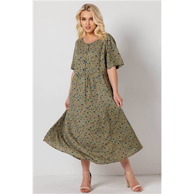 Платье  5994/45/Оливковый