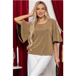 Блуза праздничная Ты ослепляешь! (золото нью) Б14906-1М