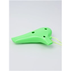 Окарина Music Life 12 отверстий, зелёная, 15.5×10×4.3 см