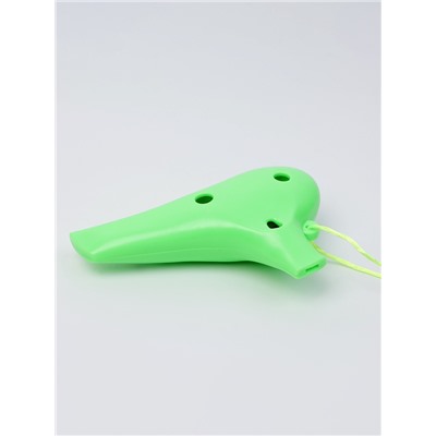 Окарина Music Life 12 отверстий, зелёная, 15.5×10×4.3 см