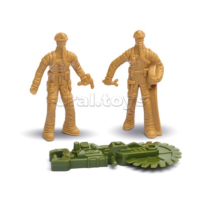 Набор машин "Военный город" в коробке