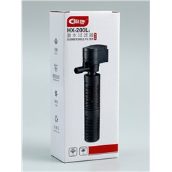 Фильтр внутренний Sea Star HX-200L2, двухсекционный, 300 л/ч, 3 Вт