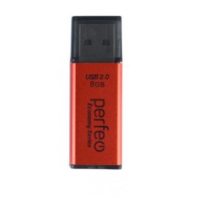 USB-флеш-накопитель PERFEO  8GB E03 Red economy series Perfeo