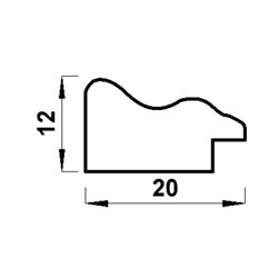 Фоторамка для фото 21×29.7 см (A4) «МИРАМ», пластик, чёрный, (пластиковый экран)