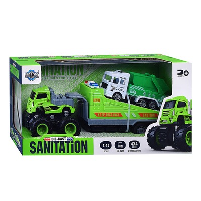 Машина "Аварийный прицеп" в коробке