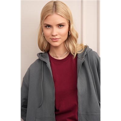 Женская толстовка из футера Happyfox