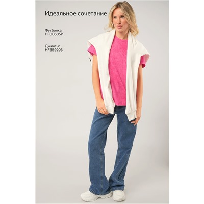 Женская футболка из хлопка Happyfox