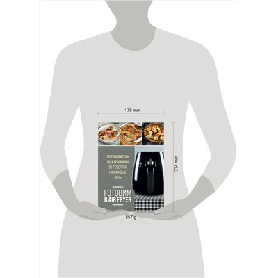 Эксмо "Готовим в Air Fryer. Путеводитель по аэрогрилю. 36 рецептов на каждый день"