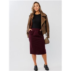 Юбка женская Ю-20 (Винный)