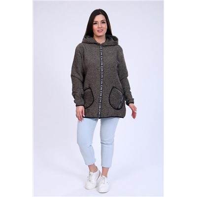 Жакет 52271 (Коричневый,черный)