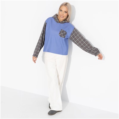 Свитшот из джинсы с капюшоном, Обязательно сбудется