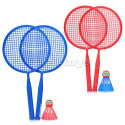 Набор игровых ракеток (2 ракетки, 1 волана) в сетке