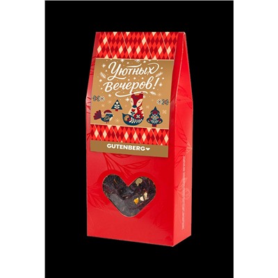 Чай Gutenberg чёрный ароматизированный "Облепиха с апельсином", уп. 100 г