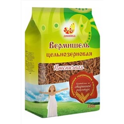 Макароны пшеничные "Вермишель" цельнозерновые 350г ЭКОПРОДУКТЫ, 1182603