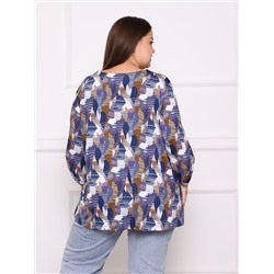 Торрея - блуза синий