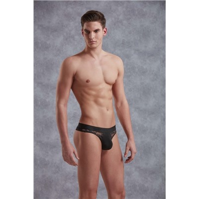Мужские трусы-стринги с кружевом Doreanse Black Lace