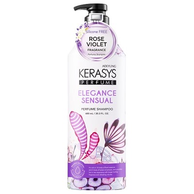 KeraSys Elegance Sensual Шампунь для волос Элеганс 600 мл