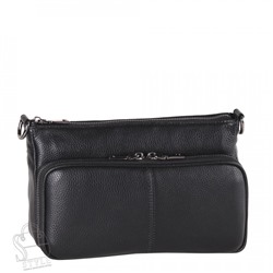 Сумка женская кожаная 8200VG black Vitelli Grassi